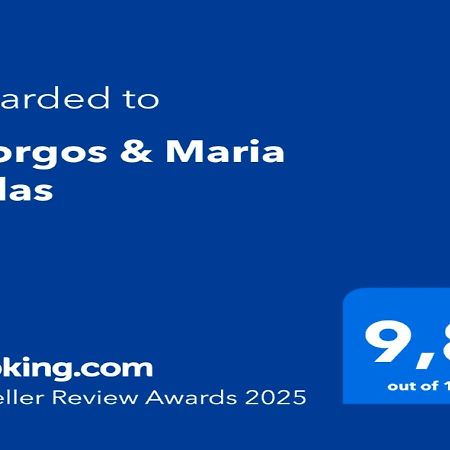 Giorgos & Maria Villas Ágios Matthaíos 外观 照片