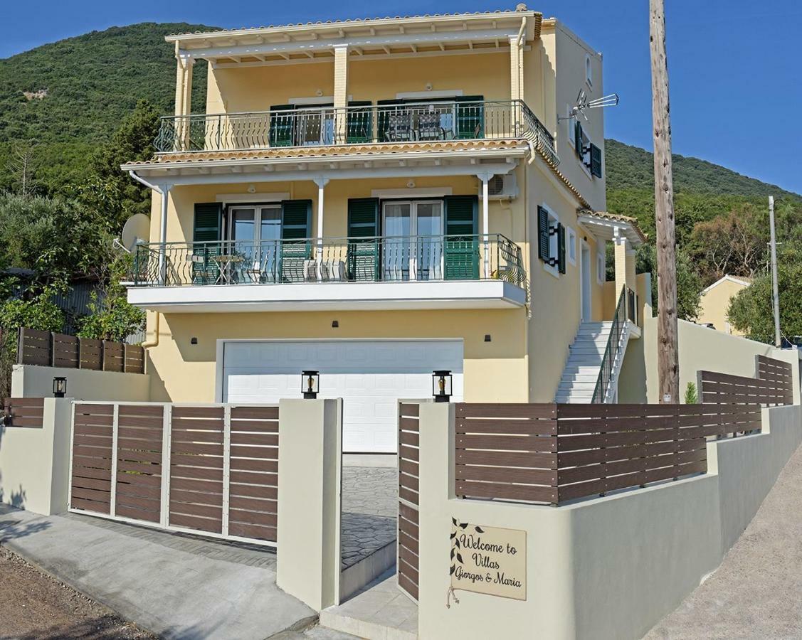 Giorgos & Maria Villas Ágios Matthaíos 外观 照片
